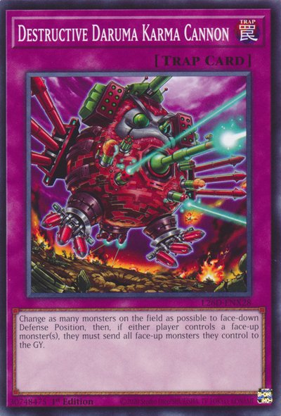 Destructive Daruma Karma Cannon