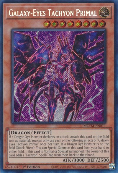 Galaxy-Eyes Tachyon Primal
