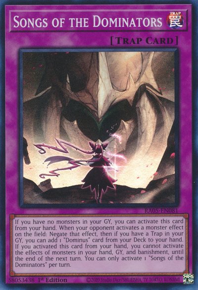 Songs of the Dominators