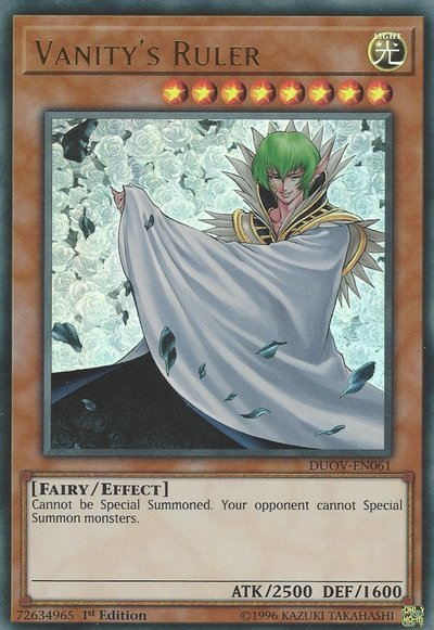 Vanity's Ruler