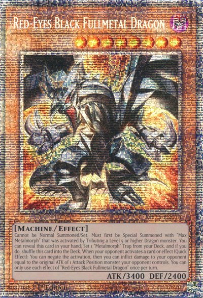 Red-Eyes Black Fullmetal Dragon