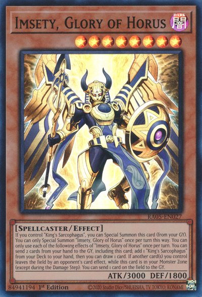 Imsety, Glory of Horus
