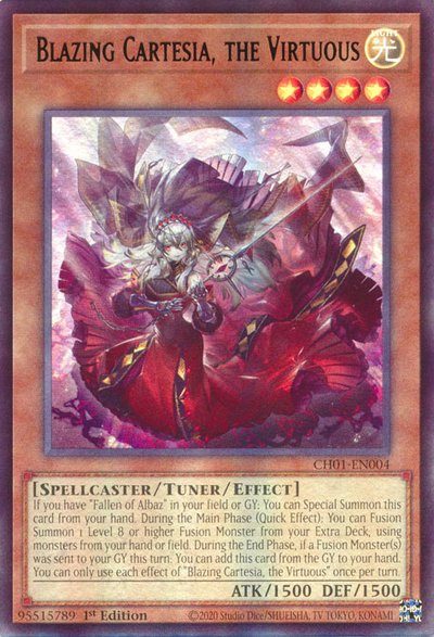 Blazing Cartesia, the Virtuous