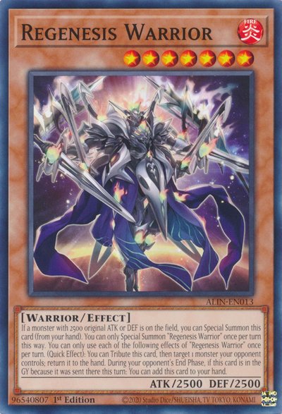 Regenesis Warrior